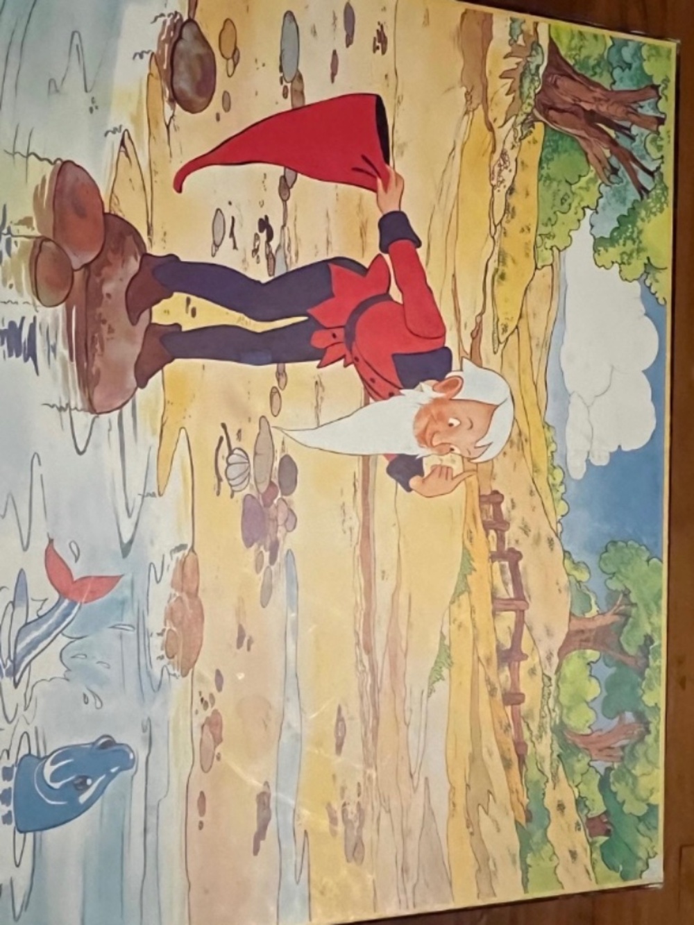 Vintage Gnome Piggelmee Jigsaw Puzzle Van Nelle Coffee Brand Story
